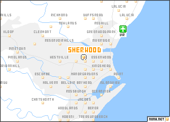 map of Sherwood