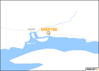 map of Sher”yag