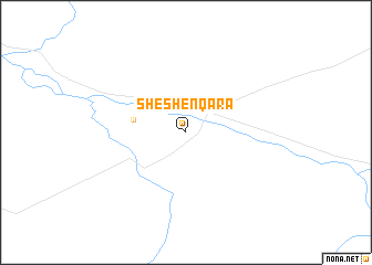 map of Sheshenqara