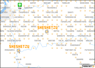 map of She-she-tzu