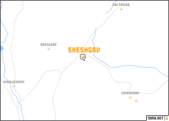 map of Shesh Gāv