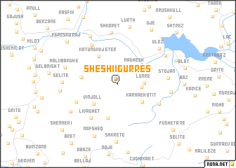 map of Sheshi i Gurrës