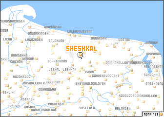 map of Sheshkal