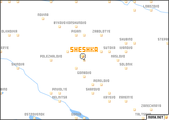 map of Sheshka