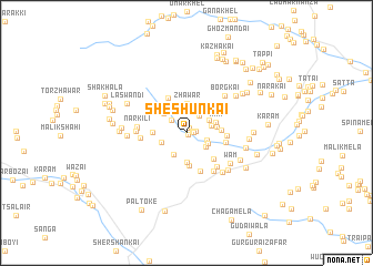 map of Sheshunkai