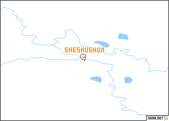 map of Sheshushum