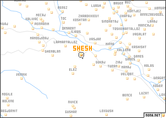 map of Shesh