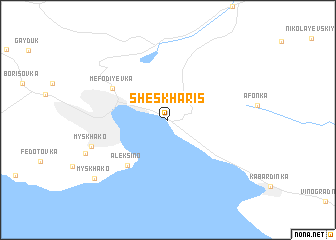 map of Sheskharis