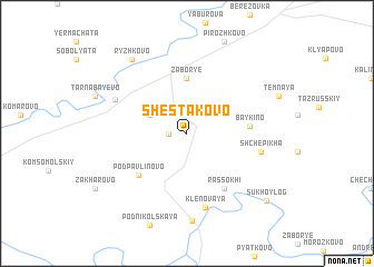 map of Shestakovo