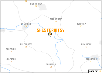 map of Shesterintsy