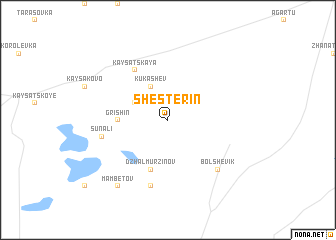 map of Shesterin