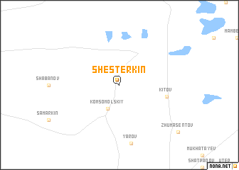 map of Shesterkin