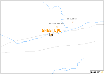 map of Shestovo