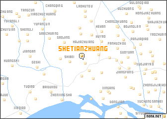 map of Shetianzhuang