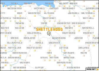 map of Shettlewood