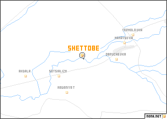 map of Shettobe