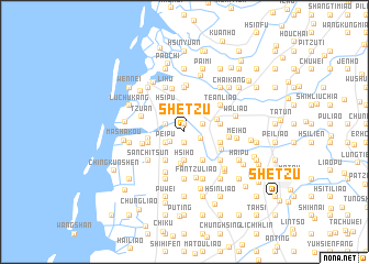 map of She-tzu