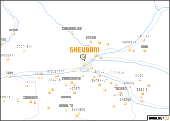 map of Sheubani