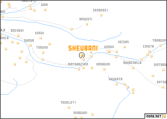 map of Sheubani