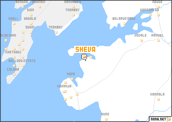 map of Sheva