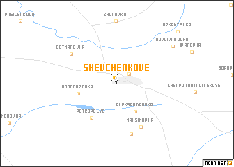 map of Shevchenkove