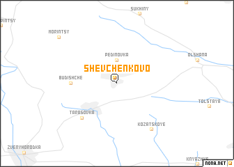 map of Shevchenkovo