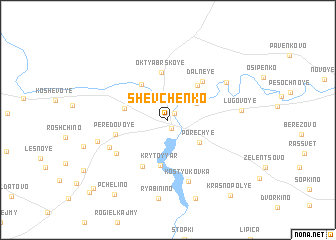 map of Shevchenko