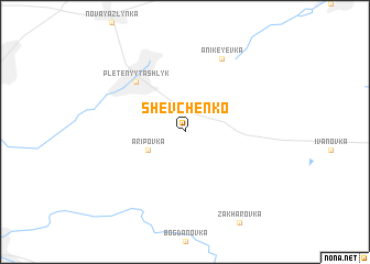 map of Shevchenko
