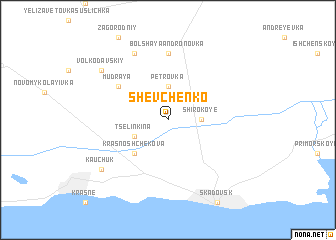 map of Shevchenko