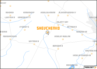 map of Shevchenko
