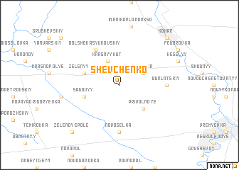 map of Shevchenko