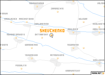 map of Shevchenko