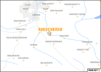 map of Shevchenko