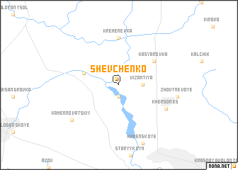 map of Shevchenko