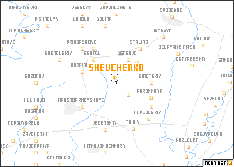 map of Shevchenko