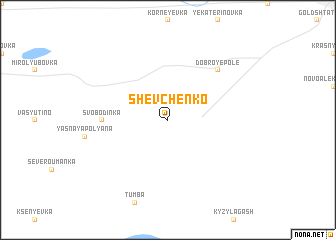 map of Shevchenko