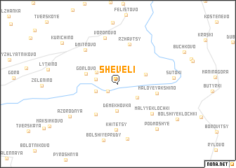 map of Sheveli