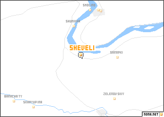 map of Sheveli