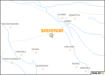 map of Shevengan