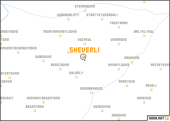 map of Sheverli