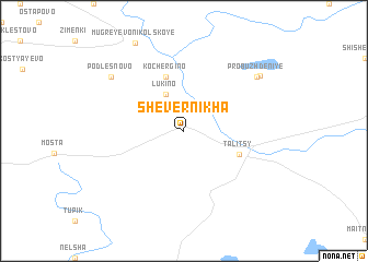 map of Shevernikha