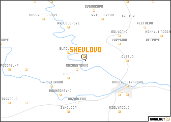 map of Shevlovo