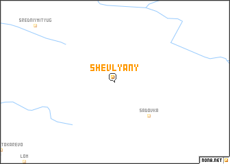 map of Shevlyany