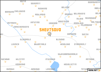 map of Shevtsovo