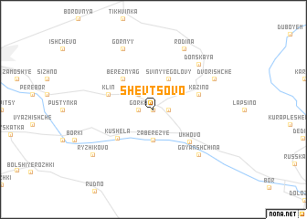 map of Shevtsovo