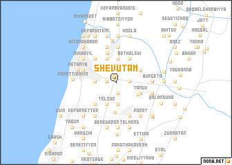 map of Shevut ‘Am