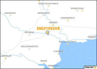 map of Shevyrëvka