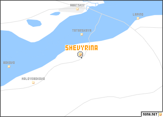 map of Shevyrina