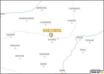 map of Shexiang