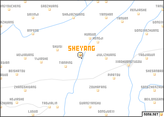 map of Sheyang